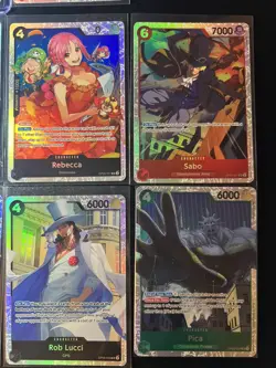 TCG One Piece English lot of 10: OP05 SR+SEC - Image 2