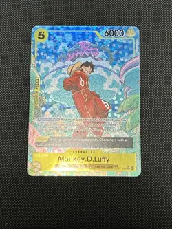 One Piece Monkey D Luffy OP07-109 Treasure Rare Two Legends - Image 1