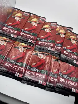 One Piece TCG OP-13 Japanese 10 Booster Packs sealed - Image 1