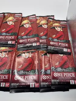 One Piece TCG OP-13 Japanese 10 Booster Packs sealed - Image 2