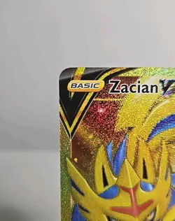 Zacian V 211/202 Sword & Shield Full Art Secret Rare Holo Pokemon Card NM - Image 2