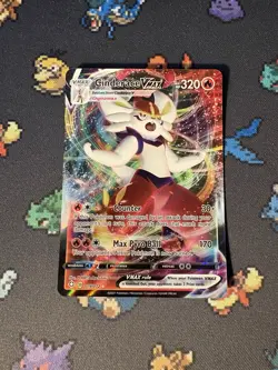 Pokemon Cards Cinderace VMAX 019/072 Ultra Rare Shining Fates - (NM) - Image 1