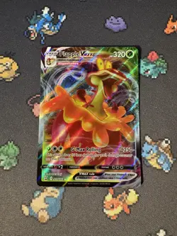 Pokemon Cards Flapple VMAX 019/163 Ultra Rare Battle Styles - (NM) - Image 1
