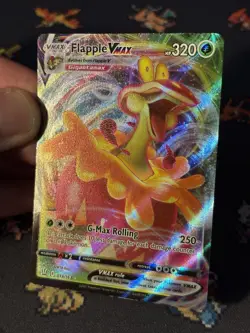 Pokemon Cards Flapple VMAX 019/163 Ultra Rare Battle Styles - (NM) - Image 2