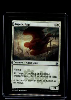MTG Angelic Page #4 Uncommon Foil Masters 25 - Image 1