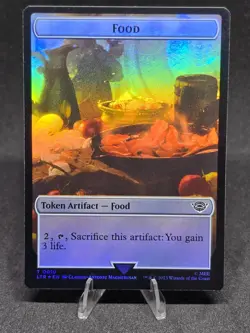 MTG Treasure 0012/Food 0010 Lord of the Rings Token Foil NM - Image 2
