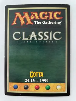 MTG JAPANESE PROMO GOTTA 6TH EDITION ARCHANGEL NM MAGIC THE GATHERING MAGAZINE - Image 2