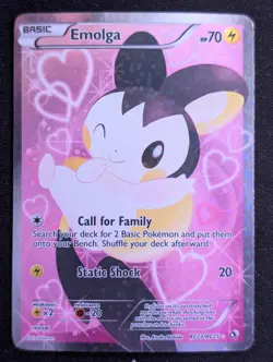 Emolga (Full Art) RC23/RC25 Legendary Treasures: Radiant Collection Pokemon TCG - Image 1