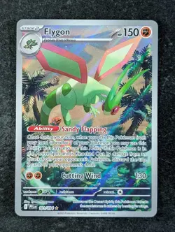 2025 Pokemon FLYGON #101/094 Phantasmal Flames Illustration Rare Holo English - Image 1
