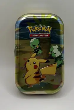 Pokemon TCG - Paldea Friends EMPTY Mini Tins Full Set of 5 w/ Cards EMPTY! - Image 5