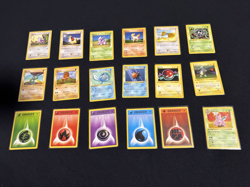 Lot of 18 1st Edition Non Holo Shadowless Pokemon WOTC Base Set Cards LP/HP - Image 1