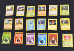 Lot of 18 1st Edition Non Holo Shadowless Pokemon WOTC Base Set Cards LP/HP - Image 2