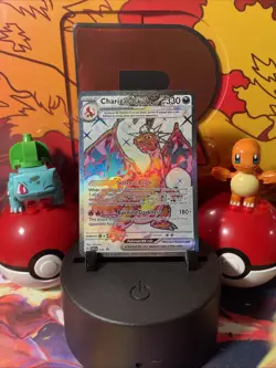Charizard ex - SVP056 - Pokemon Scarlet & Violet Promo Ultra Rare Holo Card NM - Image 1