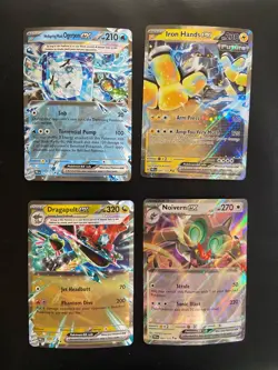 Pokemon TCG Prismatic Evolutions 4 Card EX Lot (NM/Pack Fresh) - Image 1