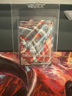 Reshiram ex Full Art Ultra Rare 158/086 White Flare Pokemon TCG Pack Fresh - Image 4