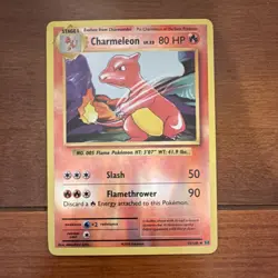 Charmeleon - Uncommon - Reverse Holo - Evolutions - Pokemon TCG - 10/108 - HP 80 - Image 1