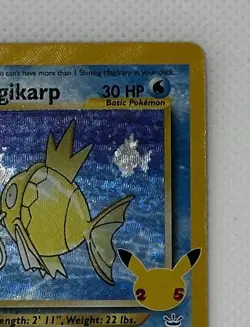 Pokemon TCG Shining Magikarp Celebrations Classic Collection Near Mint Condition - Image 4
