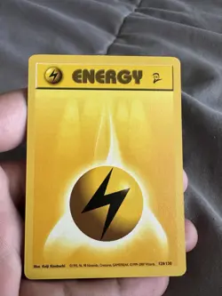 Pokemon - Base Set 2 - 128/130 - Lightning Energy - Image 1