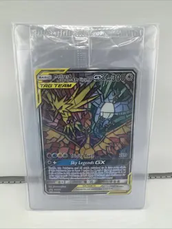 Pokemon Moltres Zapdos Articuno GX Tag Team SM210 Black Star Promo - Sealed - Image 1