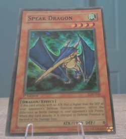 Yugioh: Spear Dragon - LOD-035 - Super Rare - 1st Edition - NM - Image 1