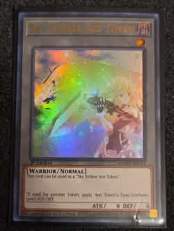 Token: Sky Striker Ace - MAMA-EN013 - Ultra Rare - 1st Edition LP Yugioh! - Image 1
