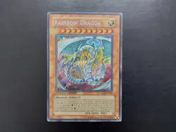Yugioh - Rainbow Dragon CT04-EN005 Secret Rare Promo - Image 1