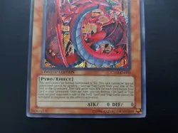 Yugioh - Uria, Lord of Searing Flames CT03-EN005 Secret Rare Promo - Image 3