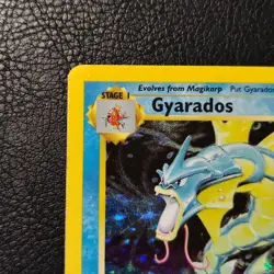 Pokemon Gyarados TCG Holographic Card Base Set 6/102 Unlimited Holo Rare - Image 2