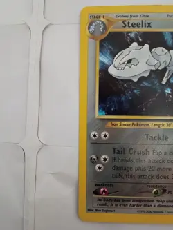 Steelix 15/111 1st Edition Neo Genesis Holo Rare Pokemon Card - Image 5