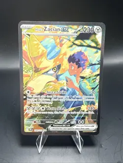 Pokemon TCG Hop's Zacian EX Holo Card 186/159 Sv09: Pokemon Journey Together - Image 2