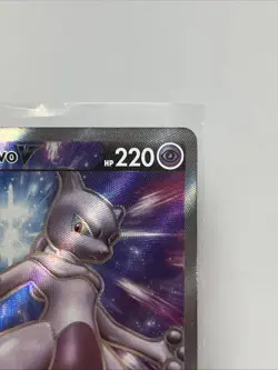 Pokemon TCG: Mewtwo V SWSH229 Sword & Shield Black Star Promo Card NM - Image 4