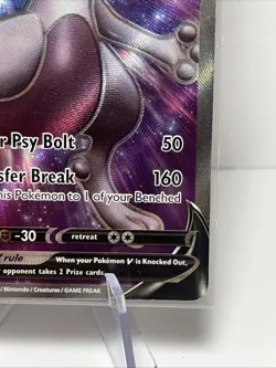 Pokemon TCG: Mewtwo V SWSH229 Sword & Shield Black Star Promo Card NM - Image 5