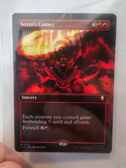 Sozin's Comet (0332) - Foil - Borderless M MTG Avatar: The Last Airbender NM - Image 1
