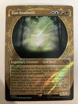 Tom Bombadil (Showcase) (Surge Foil) 0823 (NM) Lord of the Rings LTR Magic MTG - Image 1