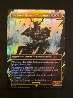 Jin Sakai, Ghost of Tsushima Foil 2226 Ghost of Tsushima Playstation Secret Lair - Image 1