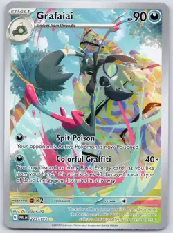 Grafaiai 223/193 (NM) - SV02: Paldea Evolved - Illustration Rare - Pokemon TCG - Image 1