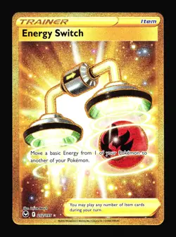 Energy Switch SWSH12: Silver Tempest #212/195 Secret Rare Pokemon Card T4-61 - Image 1