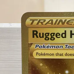 Rugged Helmet 228/198 - Chilling Reign- Full Art Gold Secret Holo - Pokemon NM - Image 5