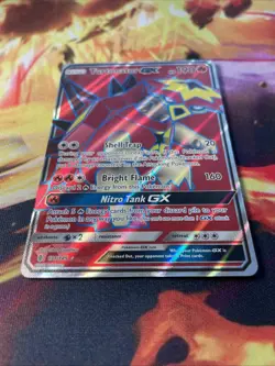Turtonator GX 131/145 NM Full Art Ultra Rare Guardians Rising 2017 Pokemon TCG - Image 2