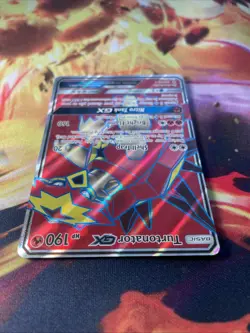 Turtonator GX 131/145 NM Full Art Ultra Rare Guardians Rising 2017 Pokemon TCG - Image 3