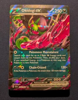Okidogi EX 036/064 Shrouded Fable Double Rare Pokemon NM/M Holo - Image 1