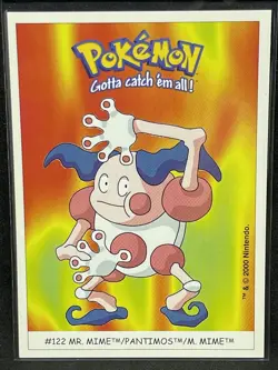 POKEMON BOOMER MR. MIME #122 - Image 1