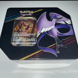 Pokemon Crown Zenith Tins set of 3 Galarian Moltres, Articuno, Zapdos - Sealed - Image 5