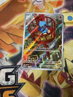 • Riolu • 010 Full Art Holo ME Mega Evolution Promo Pokemon TCG NM - Image 1