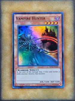 Yugioh Vampire Hunter MP14-EN155 Super Rare 1st Ed LP - Image 1
