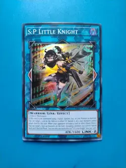 Near Mint Yugioh S:P Little Knight RA03-EN049 1st Edition Super Rare - Image 1