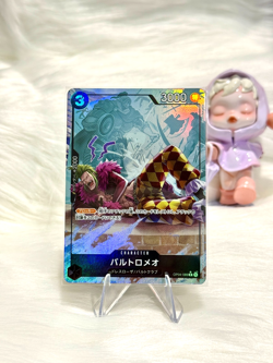 OP04-089 Bartolomeo Parallel - One Piece TCG - JAPANESE PRB-01 NM/M - Image 1