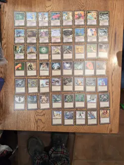 Magic The Gathering Ice Age 53 Gold Cards And Artifacts No Duplicates M/NM - Image 1