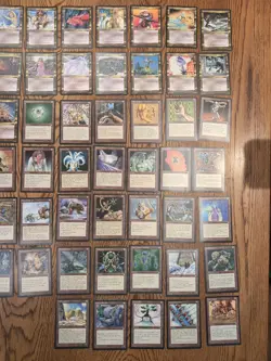 Magic The Gathering Ice Age 53 Gold Cards And Artifacts No Duplicates M/NM - Image 3