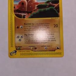 Dugtrio Skyridge Non-holo Pokemon Card E-reader 52/154 LP/NM - Image 3